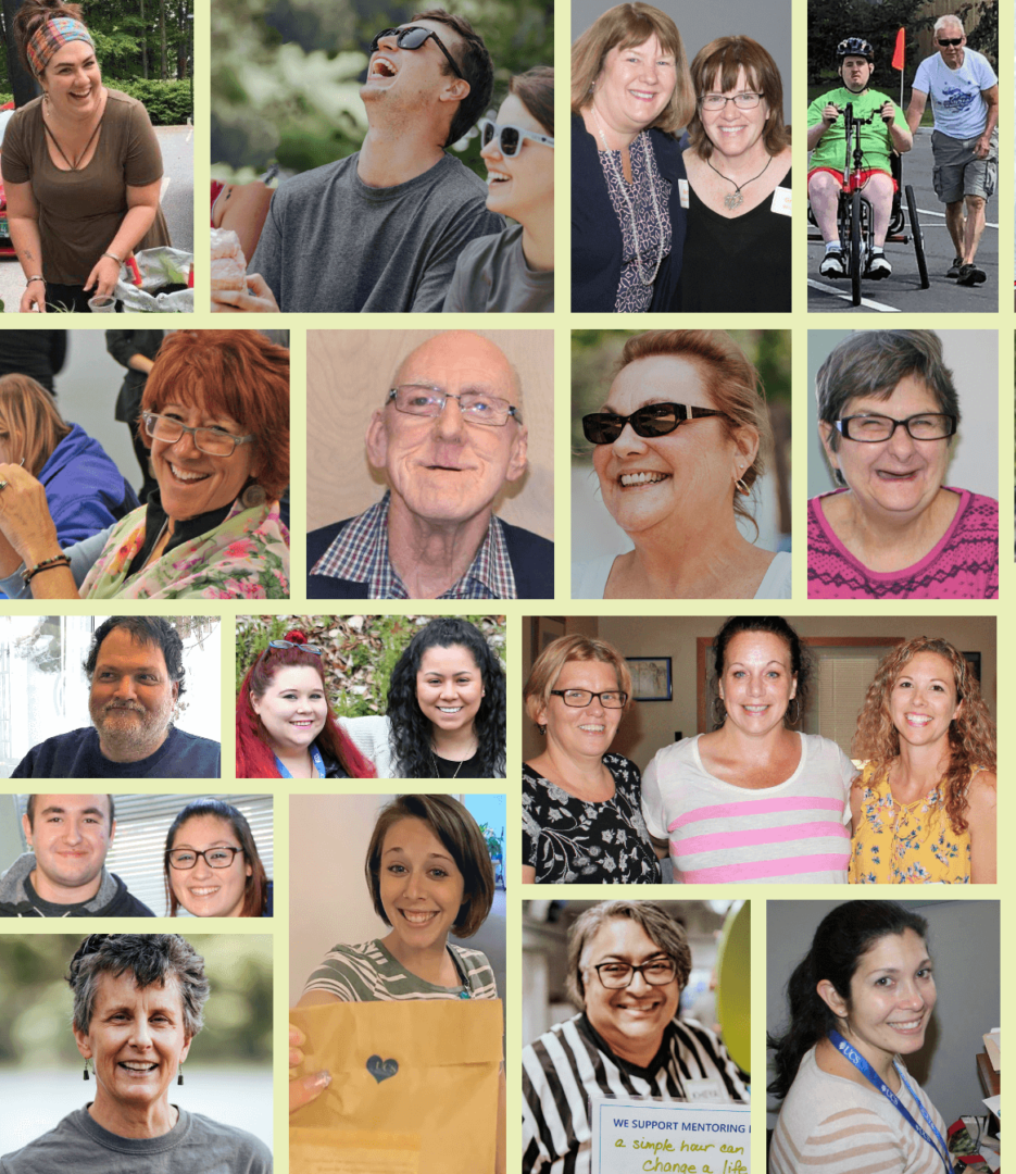 A collage of various UCS employees. The cover has the UCS logo and says 2018-19 Annual Report